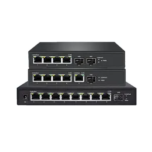 Easy Smart Web Managed 2.5G Poe Switch 4/5/8 Port With 10G SFP