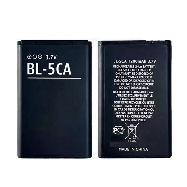 BL-5CA phone battery for Nokia 1200 1600 5030 1208 1209 BL5CA