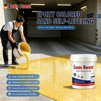 Peinture époxy pour sols anti-corrosion écologique, auto-nivelante, couleur personnalisée, directement de l'usine, pour usage industriel