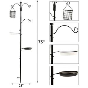 Kit de Station d'alimentation pour oiseaux, perche d'alimentation multiple, attire mangeoire pour oiseaux sauvages et cintre, 1 pièce - Product Image 2
