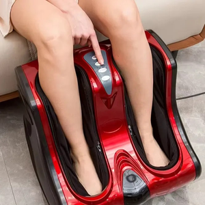 Masajeador de Pies y Pantorrillas Eléctrico Profesional con Presión de Aire, Vibración, Control Remoto Inalámbrico y Calefacción, ABS+Spandex, Gran Venta 2025 - Product Image 3