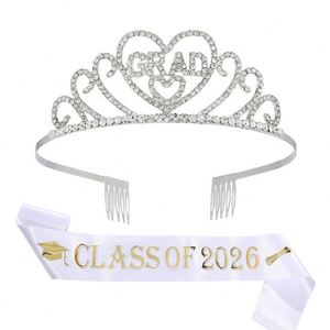 Couronne de diplômé en strass pour la promotion 2026, accessoire photo pour fête de remise des diplômes, cadeau - Product Image 3
