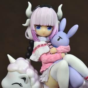 Figuras de Anime de 14CM para niñas, figuras de Anime de la señora Kobayashi, <span class=keywords><strong>Dragon</strong></span> <span class=keywords><strong>Maid</strong></span>, KannaKamui, Kanna, regalo - Product Image 6