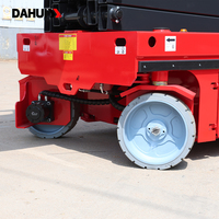 Plateforme de travail aérienne mobile à ciseaux autopropulsée entièrement électrique CE ISO 4m-18m, capacité de charge 227-450KG, 2.9m X