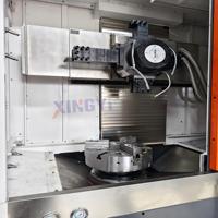 Centro de Torneado Vertical CNC VTC850 para Procesamiento de Discos de Freno y Mazas de Rueda, Venta al por Mayor para Fábricas de Metal de Uso Pesado