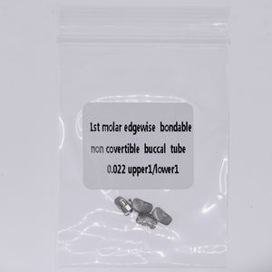 100 X Dentale ortodontico 1st molare di costa non convertibile tubi buccali singolo 022 - Product Image 6