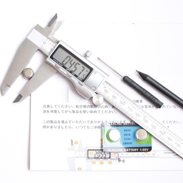 Newest Digital Vernier Caliper 300mm/12 Inch Stainless Steel Electronic Caliper Inch/Metric Conversion Measuring Tool