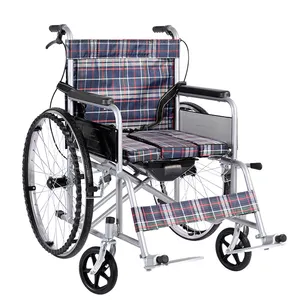 2023 sedia portatile per disabili sedia a rotelle leggera più venduta