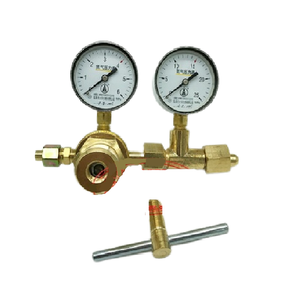 Regulador de gas oxígeno de material de latón Válvula reductora de presión de nitrógeno para empuñar y cortar - Product Image 4