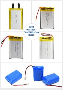 Wholesale custom made rechargeable <strong>3</strong>,7 V 37v 1800 mAh, lithium polymer batteries 103450 Li-ion battery rainbow lithium polymer battery - Product Image 5