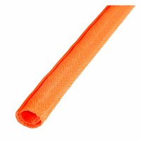 Gaine de câble tressée auto-fermante sans outil, installation facile, en polyester, pour l'entretien et la réparation