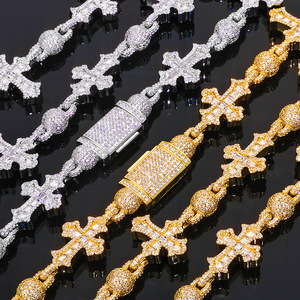 VVS1 Moissanite Cuban <b>Chain</b> Secure Lock GRA Certified Triple Plated 18K Gold 925 Silver Luxury Edition <b>Iced</b> Out Link Jewelry - Product Image 5