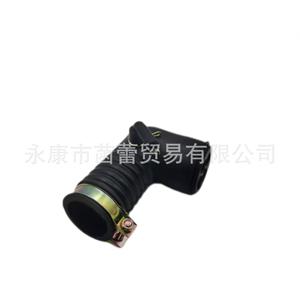 Filtre à air pour moteur GY6-50 avec tuyau d'admission à angle droit 90° et cache anti-poussière, accessoire pour scooter électrique GY6-80 - Product Image 4