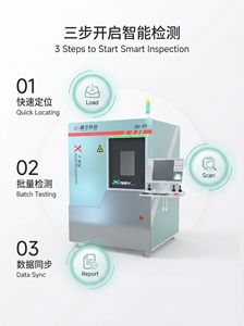 Máquina <span class=keywords><strong>de</strong></span> Inspección <span class=keywords><strong>de</strong></span> Rayos X para PCB <span class=keywords><strong>de</strong></span> Tiras LED Totalmente Automática Dinghua DH-X9, <span class=keywords><strong>Alta</strong></span> <span class=keywords><strong>Resolución</strong></span> 5.8lp/mm, Protección IP65, Detección <span class=keywords><strong>de</strong></span> Vacíos BGA - Product Image 2