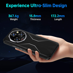 Oukitel WP55 หน้าจอ 6.6 นิ้ว FHD+ หน่วยความจำ 12GB+256GB แบตเตอรี่ 11000mAh รองรับการชาร์จ 33W กล้อง 32MP+108MP รองรับซิมคู่ สมาร์ทโฟน 5G ทนทาน - Product Image 4