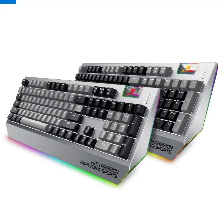 104 key Optical Switch Waterproof mixed color keycap Mechanical Gaming Keyboard For Win Mac PC