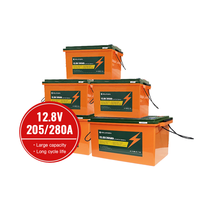 Batteries au lithium-ion 12V 24V 300Ah pour usage domestique, packs de batteries solaires LiFePO4 24V 100Ah 200Ah 280Ah en gros