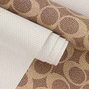 Túi da PVC in hoa văn cổ điển 0,5mm, chất liệu giả da trang trí dành cho phụ kiện túi xách nữ, bọc ghế sofa - Product Image 2