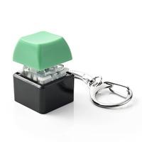 Meilleure Qualité - Porte-clés Testeur de Switch de Clavier Mécanique à 1 Bouton - Soulage le Stress - Porte-clés Anti-stress