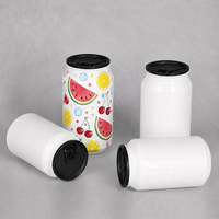 Bouteilles et gobelets en aluminium personnalisables par sublimation, portables et légers avec couvercle, pour l'école, les voyages, les cadeaux et l'extérieur