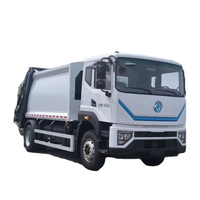 Camion de collecte des déchets à grande capacité Sunlong automatique, 100% électrique, 4x2, avec compacteur à pompe motorisée, norme d'émission Euro 6