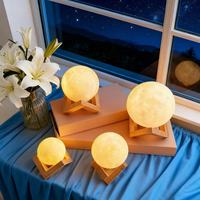 Lampe de nuit LED à lumière chaude en bois 3D créative de luxe pour la décoration de la maison, cadeaux de Noël pour les fêtes