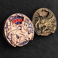 Ensemble de dés ronds en métal à roulette à angle droit sculpté écologique 7 en 1 pour les joueurs de jeux de rôle Dungeons & Dragons