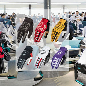 Gants de vélo et de moto unisexes pour l'été, à doigts entiers, MX BMX, en polyester, isolés thermiquement, compatibles avec les écrans tactiles, pour la course - Product Image 3