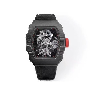 2702 Top-quality Manufactured Men's NTPT carbon Fiber Waterproof Tourbillon Skeletonized <b>Automatic</b> Mechanical Watch - Product Image 6