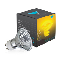 Fabricant KC/CE 110V ~ 220V GU10 ampoule halogène NP5 chauffe-bougie 20W 25W 35W 50W verre SMD projecteur 3000K lumières chaudes maison