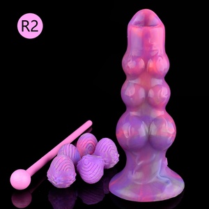 Juguetes Sexuales Coloridos con Forma de Lobo para Hombres, Productos para Adultos, Limpiador de Partes Íntimas, Luminoso, para Masturbación - Product Image 4