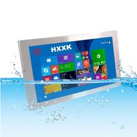 HXXK TOUCH 21.5 pouces en acier inoxydable IP67 étanche moniteur écran tactile ordinateur pc pour salles blanches et paramètres aseptiques