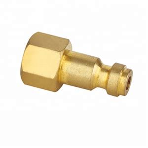 Enchufe de latón para tubería de jardín, piezas neumáticas de acoplamiento rápido, Conector de manguera de junta de cobre eficiente - Product Image 3