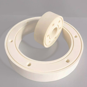 99% Alumina zirkonya seramik ayna cilalı HRA88 sertlik özel işleme yalıtım korozyon direnci yüzükler kollu - Product Image 4