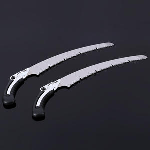 Sierra de mano Kexi de 350 mm con hoja curva de acero con alto contenido de carbono, sierra de podar para jardín con bolsa protectora para uso en exteriores - Product Image 3