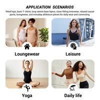 Tela Funcional Ligera de Nailon y Spandex de 150 g/m², Alta Elasticidad, Tacto Suave Mate, Antibacteriana, Agradable al Tacto, para Ropa de Yoga