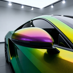 Nouveauté Film vinyle pour <span class=keywords><strong>voiture</strong></span> caméléon TPU haute brillance résistant aux intempéries vert orange rose dégradé Couverture complète pour tous les modèles de voitures - Product Image 4