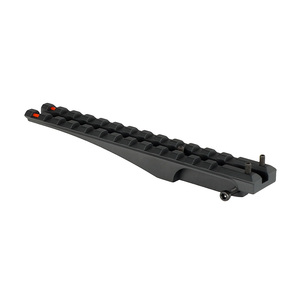 Support de lunette de chasse Ohhunt Optic Plate allongé 150 mm, base de lunette standard 21 mm avec <span class=keywords><strong>fibre</strong></span> <span class=keywords><strong>optique</strong></span> rouge - Product Image 6
