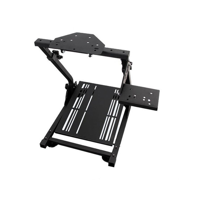 YUESHEN Racing Simulator Holder Bracket Adjustable Folding Gaming Steering Wheel Stand G923 G29 T300 Game Sim Chair