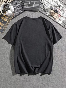 Camiseta transpirable estampada para hombre de talla grande 'I PAUSED MY GAME to BE HERE', camiseta informal de verano extragrande para hombres grandes y altos - Product Image 4