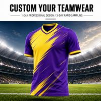 Maillot de football personnalisé couleur sublimée