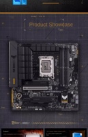 TUF B760M PLUS GAMING DDR5 LGA1700 ATX SATA Motherboard Intel B760 Chipset Komputer Desktop Gaming untuk RAM 128GB Baru