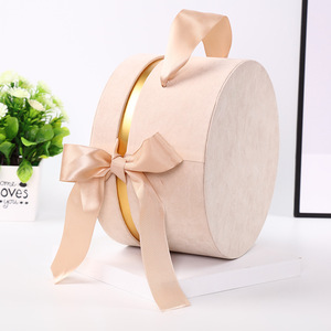 Double-sided Bow Handheld Girly Wedding Candy Box Glossy Lamination Embossing Rigid <b>Boxes</b> for Birthday Valentine's Day Packaging - Product Image 3