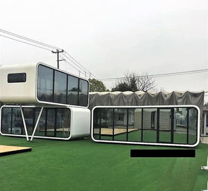 Contenedor Expandible Apple, Prefabricado, Portátil, Oficina Móvil, Casa Cápsula, 2 Dormitorios, Uso Hotelero, Tablero Compuesto de Acero - Product Image 1