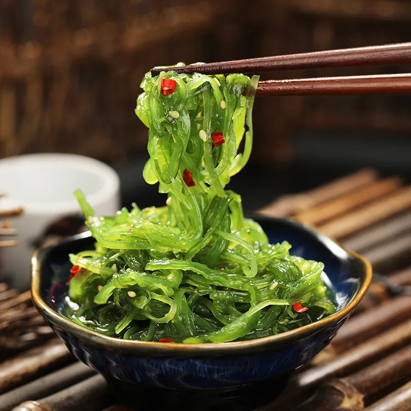 Makanan Halal Instan Rumput Laut Wakame Resep Salad 2017 Jenis Baru Rumput Laut Bumbu Chuka Wakame Halal Sertifikat dengan Rasa Yang Enak