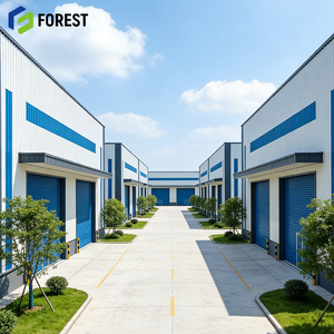 Entrepôt à structure en acier modulaire avec assemblage rapide, centre logistique moderne en structure métallique - Product Image 1