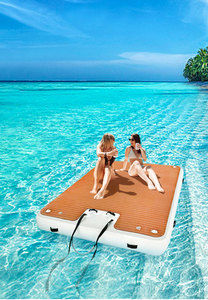 Tùy Chỉnh Cao cấp Du Thuyền Đảng Nổi Thanh Inflatable Nổi Đảo Dock Giải Trí Nền Tảng Giải Trí Giải Trí - Product Image 5