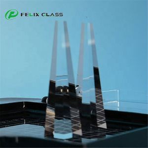 FELIX BK7/K9 Prisma de vidrio con parte superior de 2.4*2.4mm, base de 8*8mm y longitud de 35mm, guía cónica, tubo de luz solar, varilla homogeneizadora para fuentes LED - Product Image 3