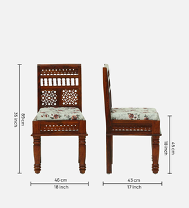 Magnifique ensemble de salle à manger en bois de Sheesham massif avec 6 chaises, finition polie de qualité supérieure, table de salle à manger en bois pour la maison, la cuisine et la salle à manger - Product Image 2