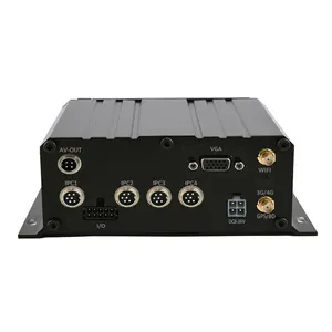 4 kênh 1080P Mạng Video Recorder xe ô tô NVR với CCTV HDD mdvr GPS 4 gam cho xe buýt xe tải di động NVR